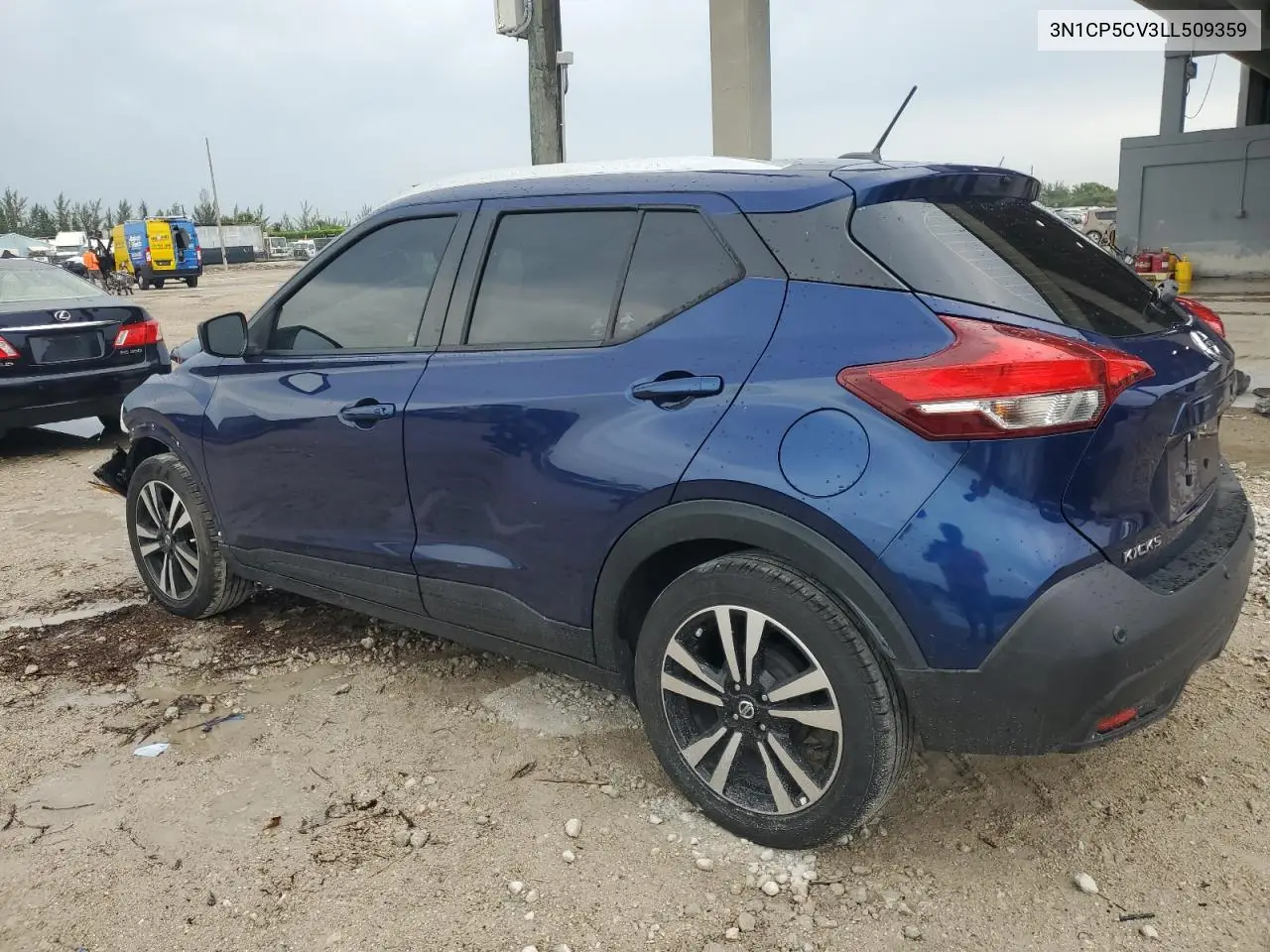 2020 Nissan Kicks Sv VIN: 3N1CP5CV3LL509359 Lot: 63287055