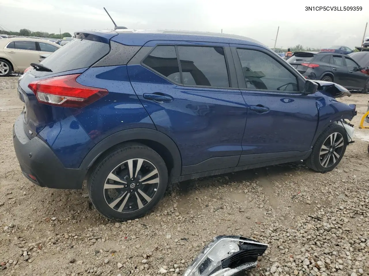 2020 Nissan Kicks Sv VIN: 3N1CP5CV3LL509359 Lot: 63287055