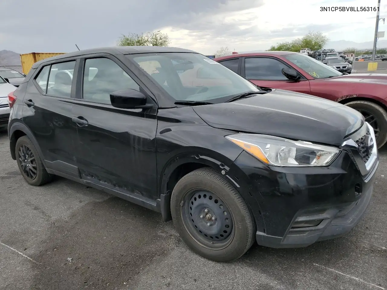 2020 Nissan Kicks S VIN: 3N1CP5BV8LL563161 Lot: 63306695