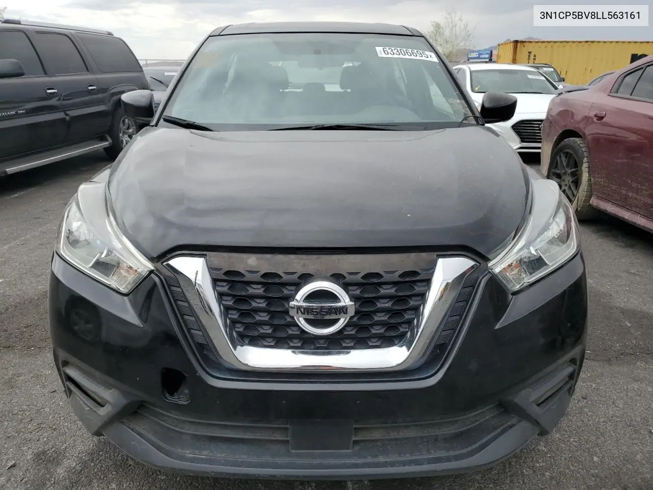 2020 Nissan Kicks S VIN: 3N1CP5BV8LL563161 Lot: 63306695