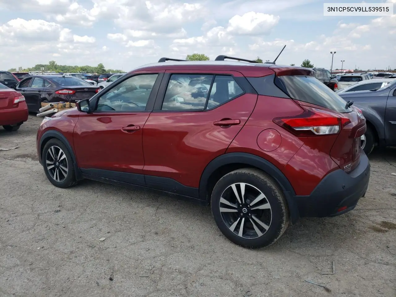 2020 Nissan Kicks Sv VIN: 3N1CP5CV9LL539515 Lot: 63390935