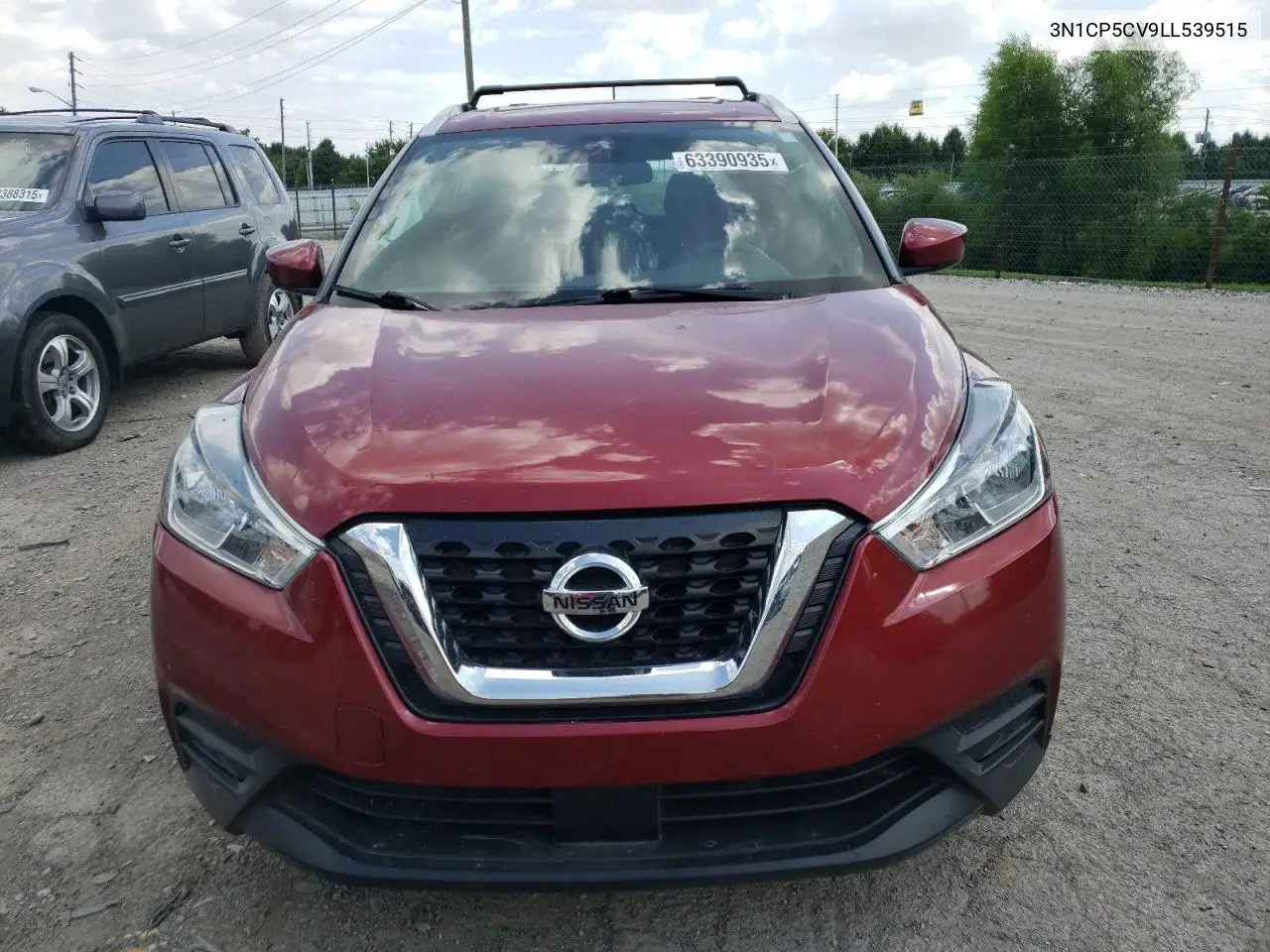2020 Nissan Kicks Sv VIN: 3N1CP5CV9LL539515 Lot: 63390935