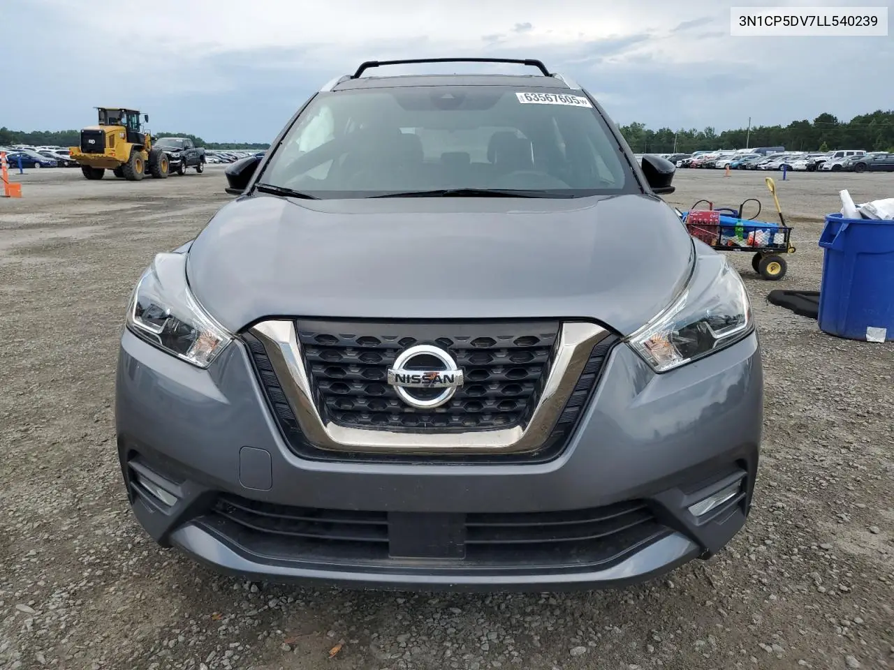 2020 Nissan Kicks Sr VIN: 3N1CP5DV7LL540239 Lot: 63567605
