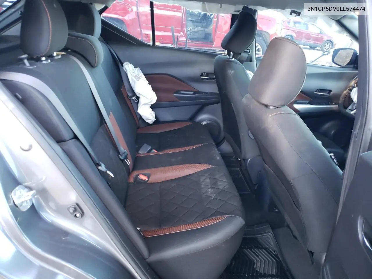 2020 Nissan Kicks Sr VIN: 3N1CP5DV0LL574474 Lot: 84712444