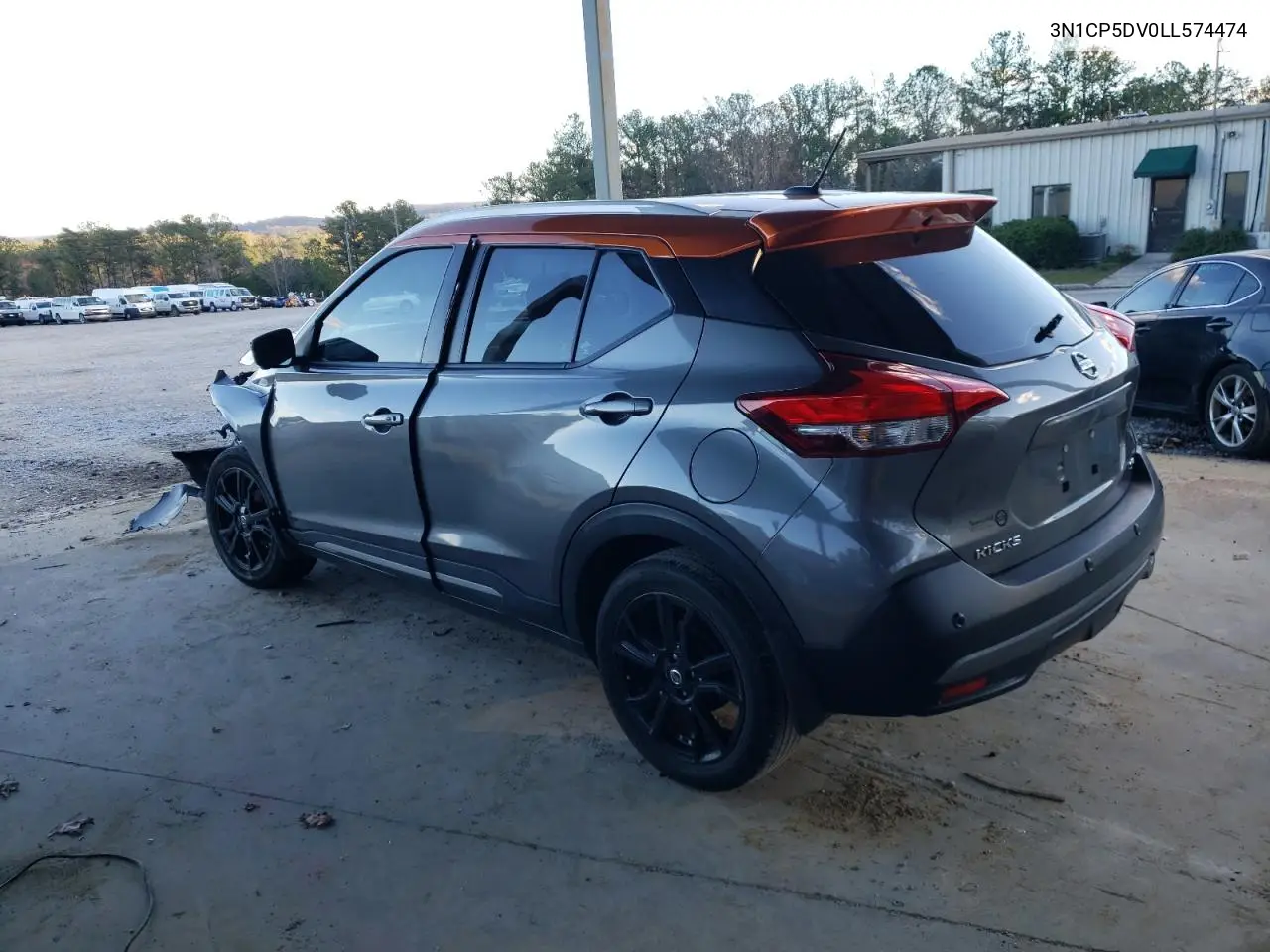 2020 Nissan Kicks Sr VIN: 3N1CP5DV0LL574474 Lot: 84712444