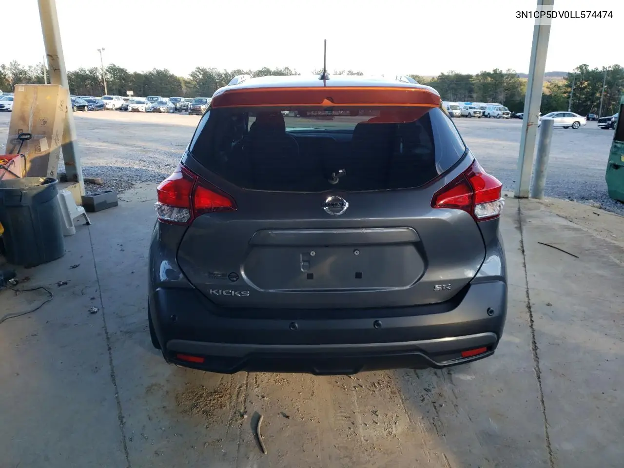 2020 Nissan Kicks Sr VIN: 3N1CP5DV0LL574474 Lot: 84712444