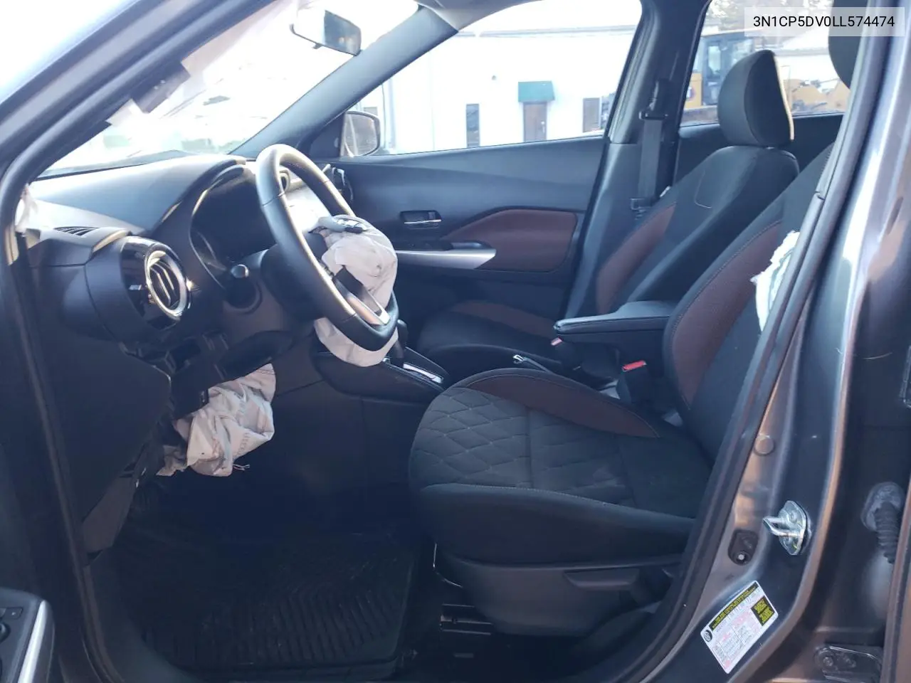 2020 Nissan Kicks Sr VIN: 3N1CP5DV0LL574474 Lot: 84712444
