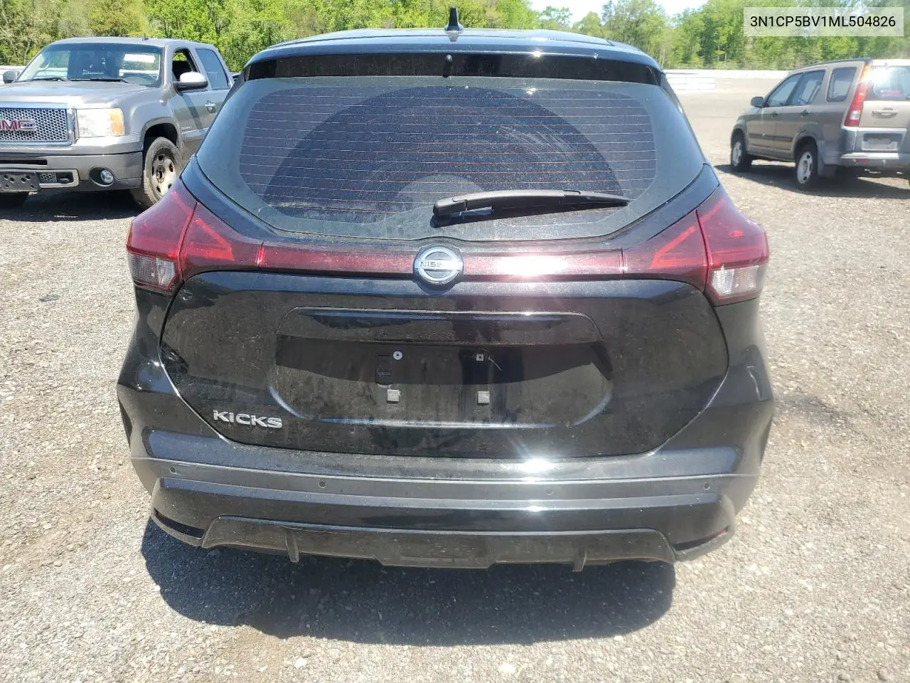 2021 Nissan Kicks S VIN: 3N1CP5BV1ML504826 Lot: 54834505