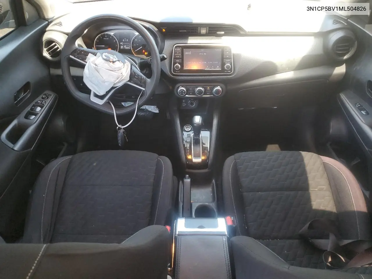 2021 Nissan Kicks S VIN: 3N1CP5BV1ML504826 Lot: 54834505