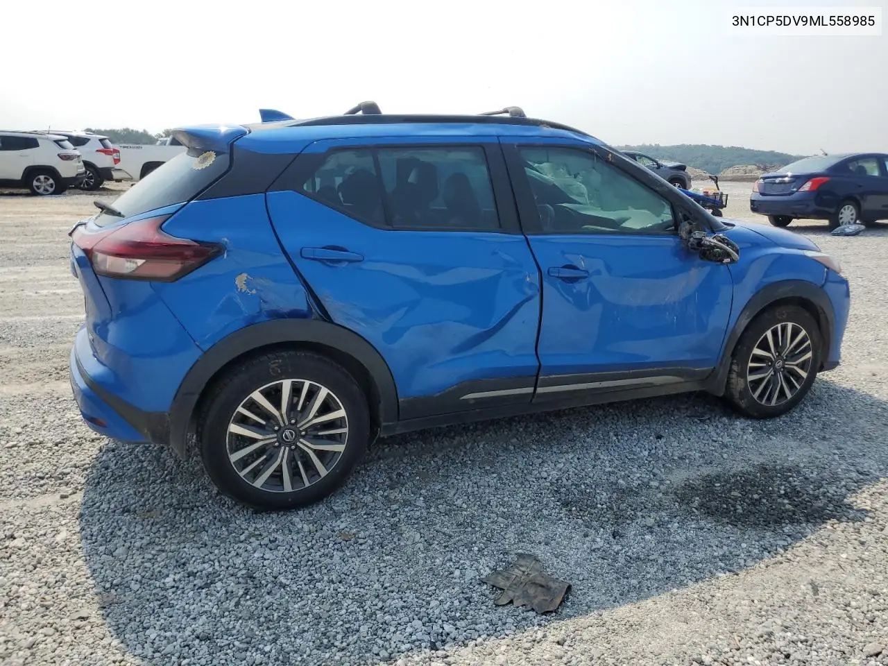 2021 Nissan Kicks Sr VIN: 3N1CP5DV9ML558985 Lot: 58972435