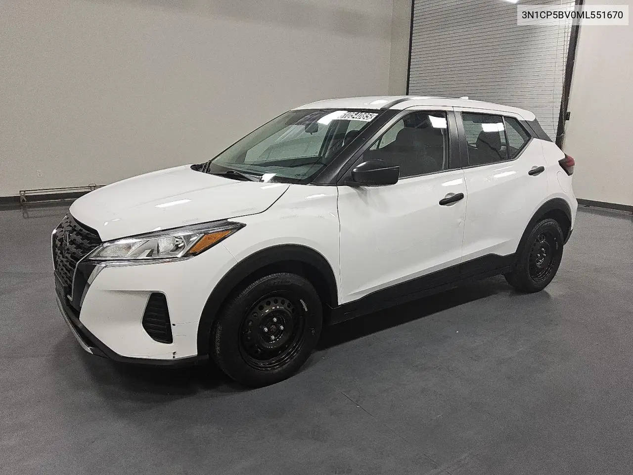 2021 Nissan Kicks S VIN: 3N1CP5BV0ML551670 Lot: 61054085