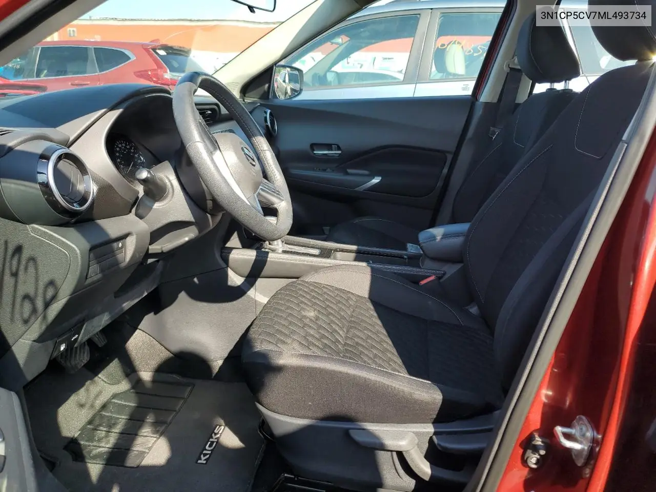 2021 Nissan Kicks Sv VIN: 3N1CP5CV7ML493734 Lot: 61928565