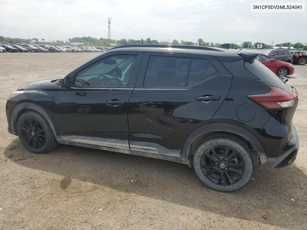 2021 Nissan Kicks Sr VIN: 3N1CP5DV3ML524041 Lot: 62467605