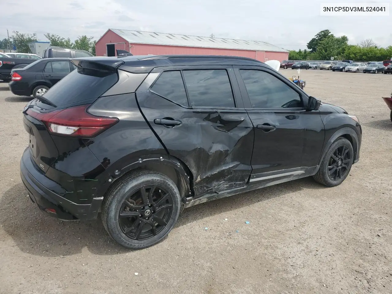 2021 Nissan Kicks Sr VIN: 3N1CP5DV3ML524041 Lot: 62467605