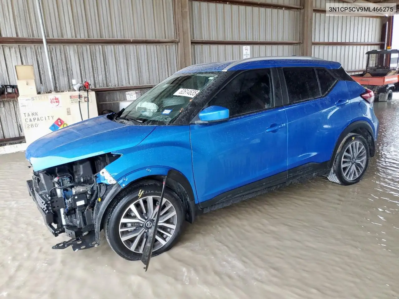 2021 Nissan Kicks Sv VIN: 3N1CP5CV9ML466275 Lot: 62614635