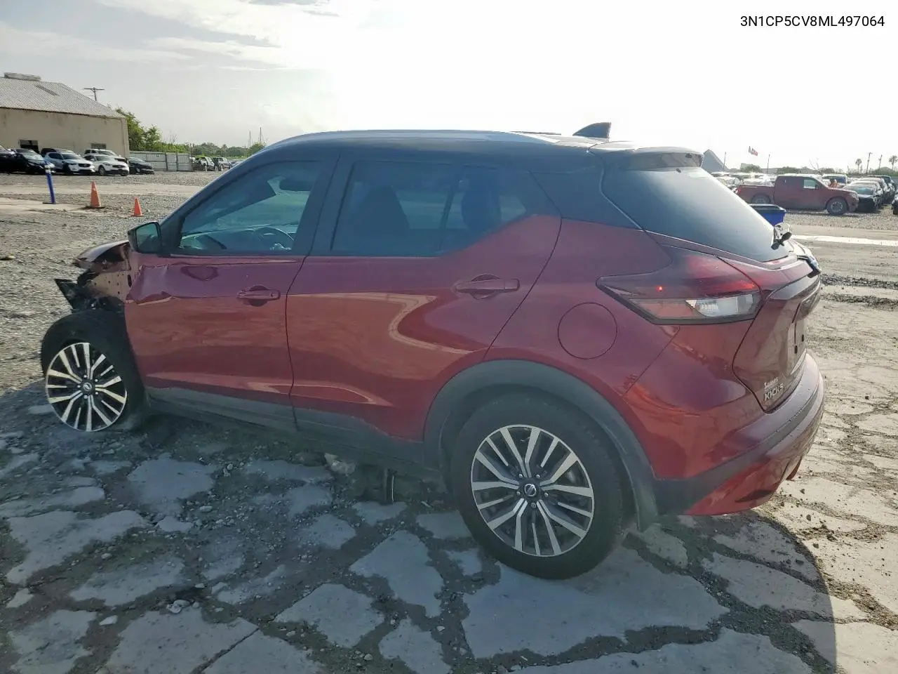 2021 Nissan Kicks Sv VIN: 3N1CP5CV8ML497064 Lot: 62776625