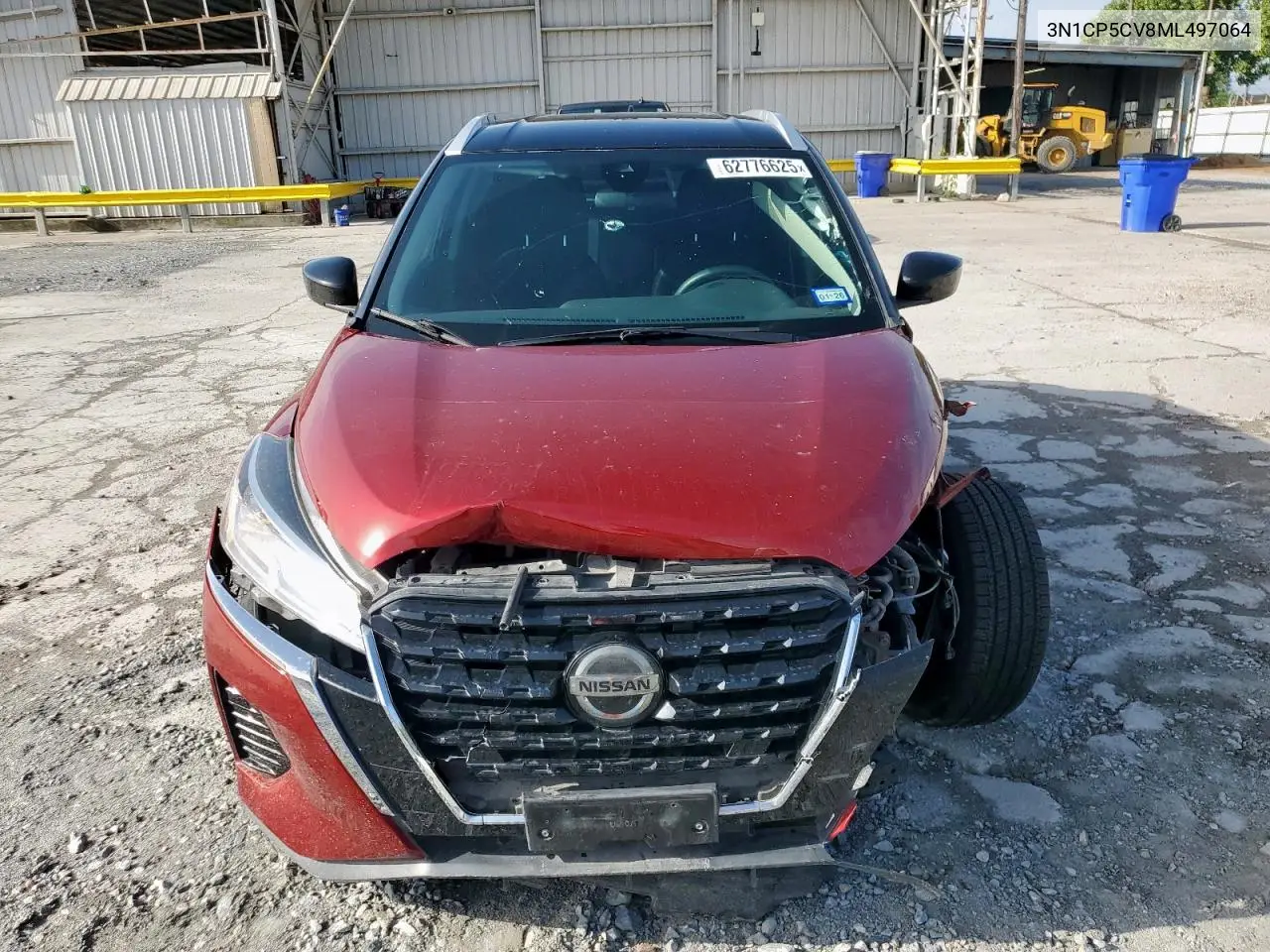 2021 Nissan Kicks Sv VIN: 3N1CP5CV8ML497064 Lot: 62776625