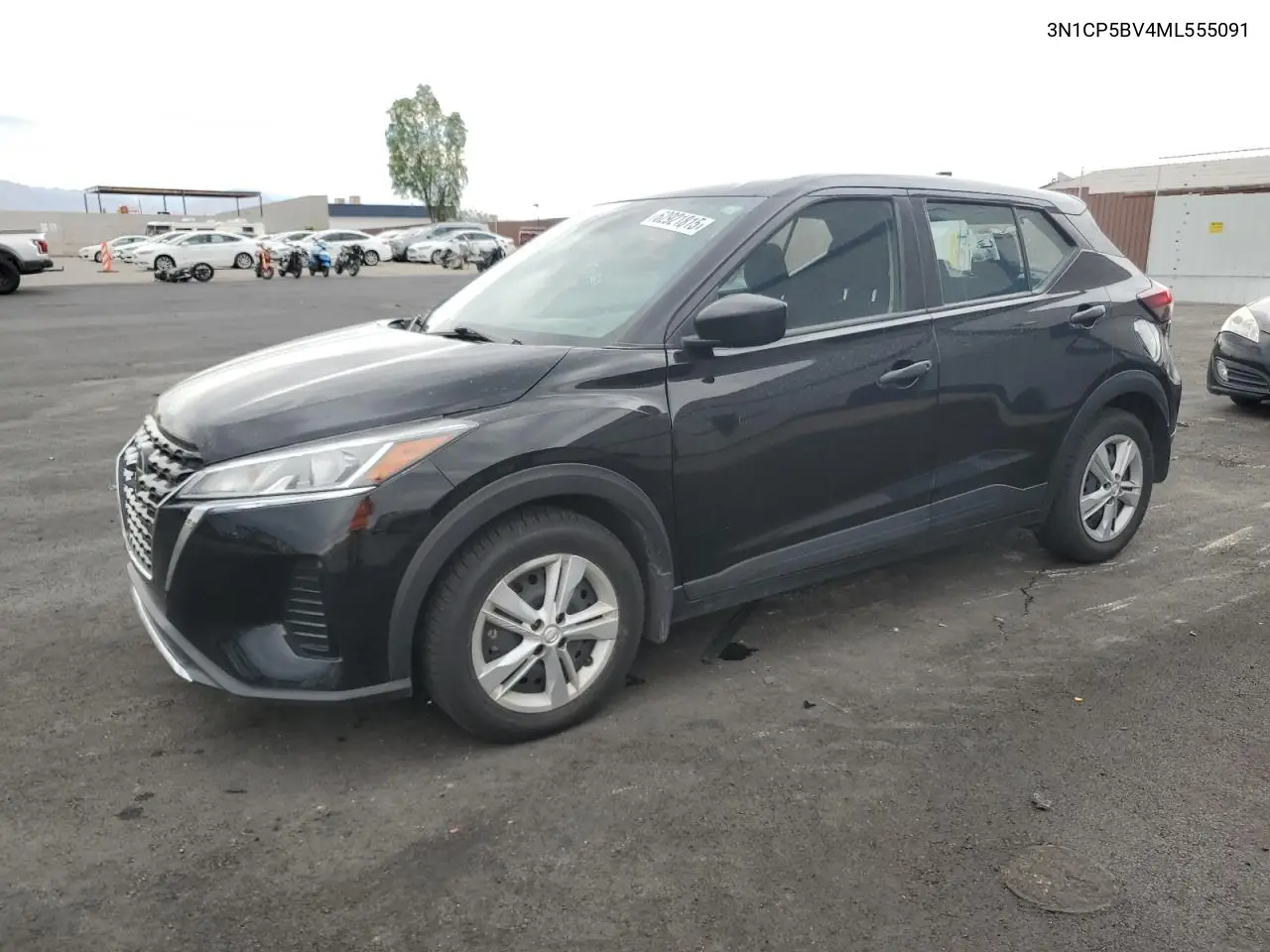 2021 Nissan Kicks S VIN: 3N1CP5BV4ML555091 Lot: 62921815