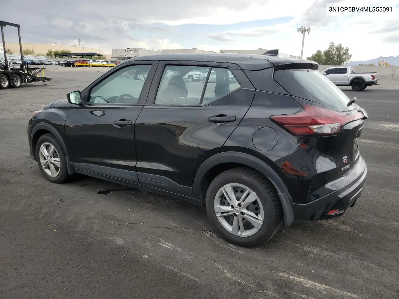 2021 Nissan Kicks S VIN: 3N1CP5BV4ML555091 Lot: 62921815