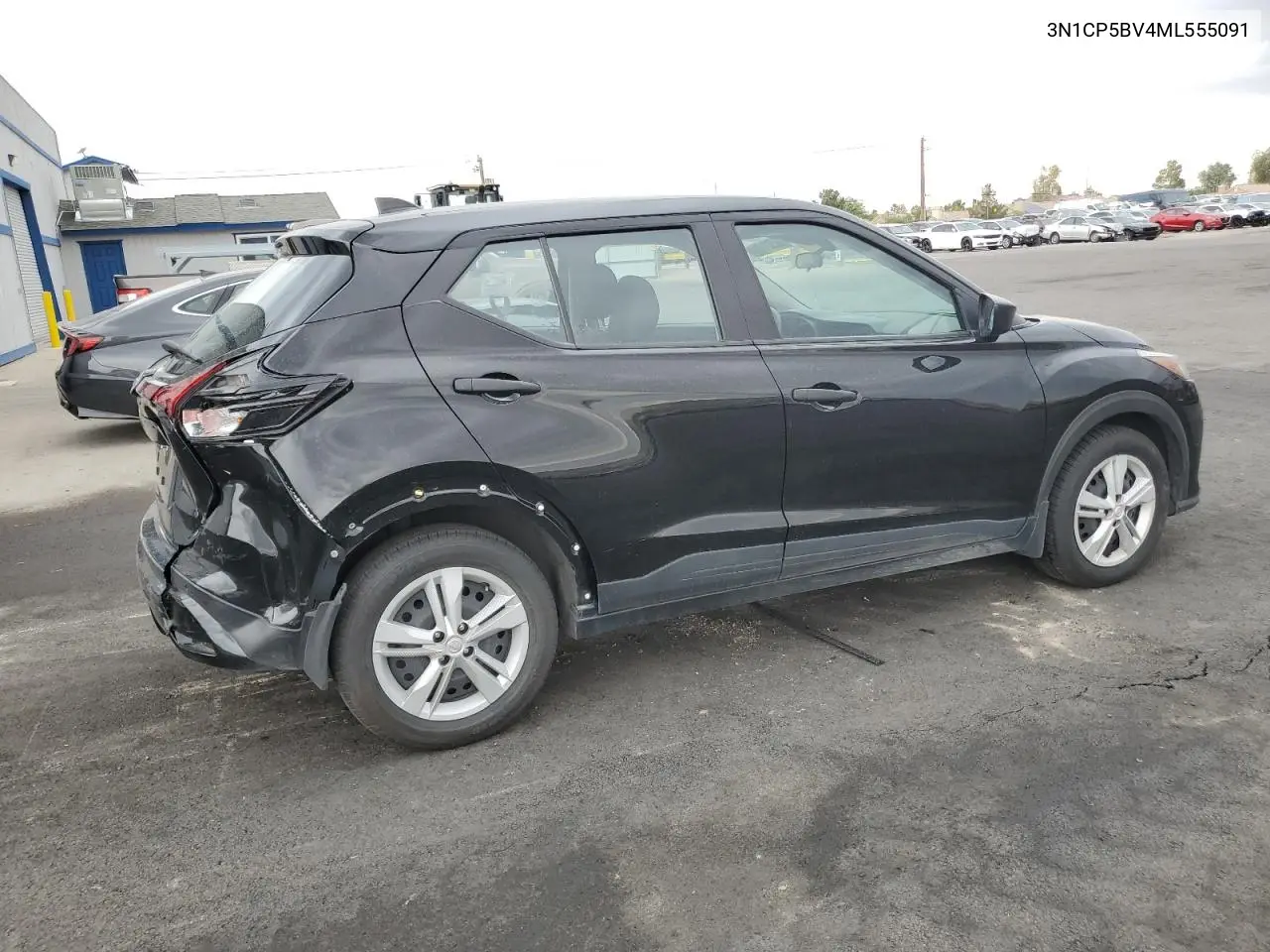 2021 Nissan Kicks S VIN: 3N1CP5BV4ML555091 Lot: 62921815