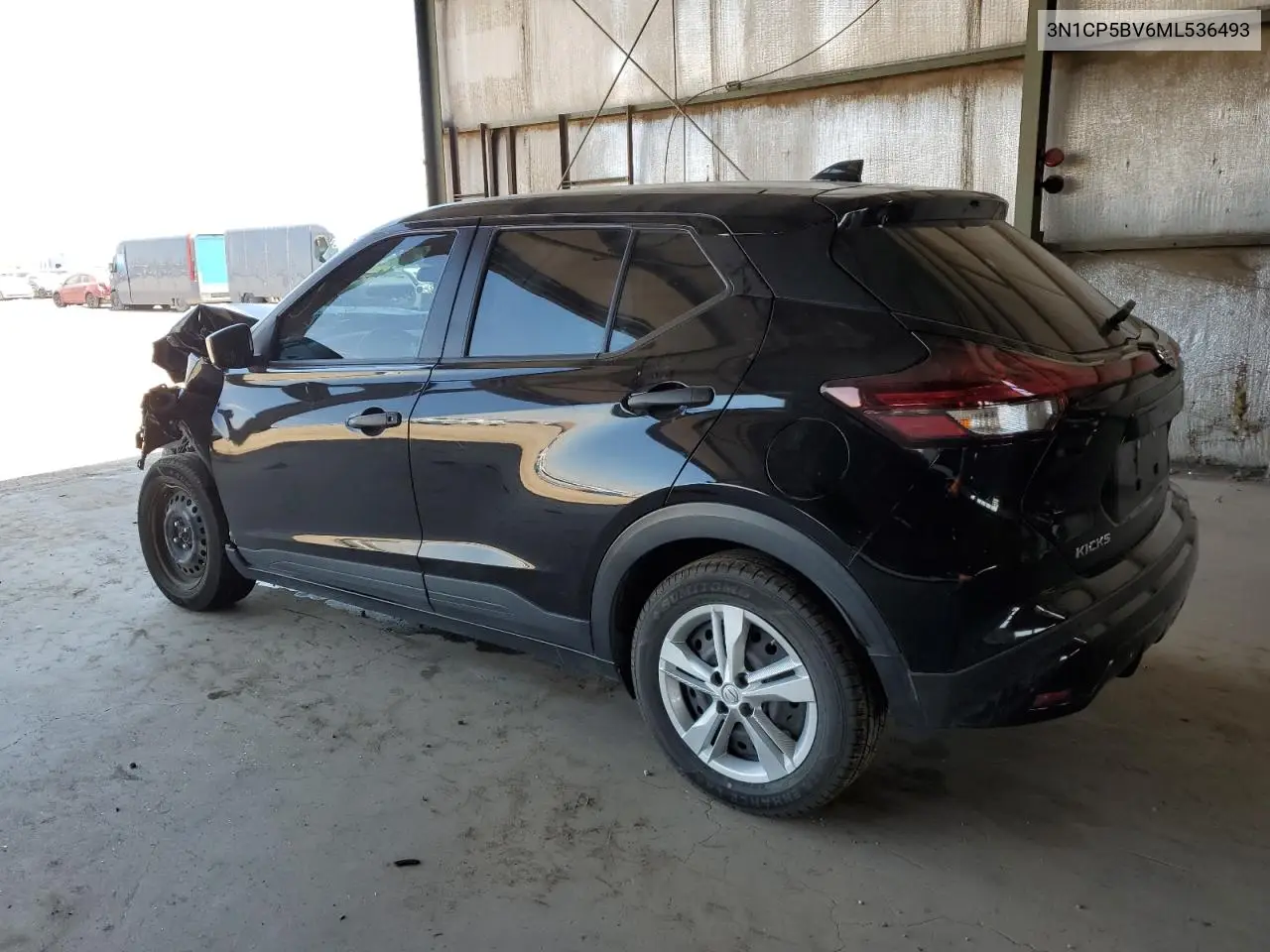 2021 Nissan Kicks S VIN: 3N1CP5BV6ML536493 Lot: 63058755