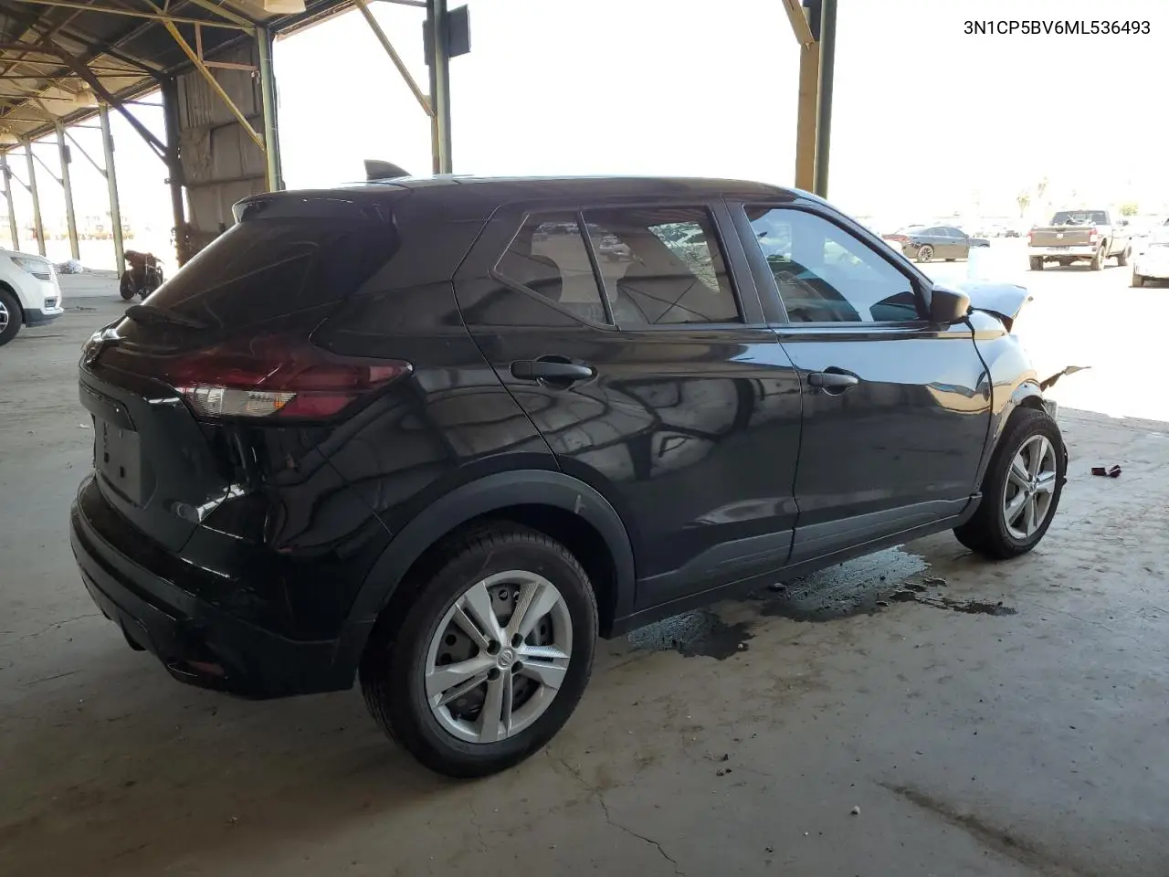 2021 Nissan Kicks S VIN: 3N1CP5BV6ML536493 Lot: 63058755
