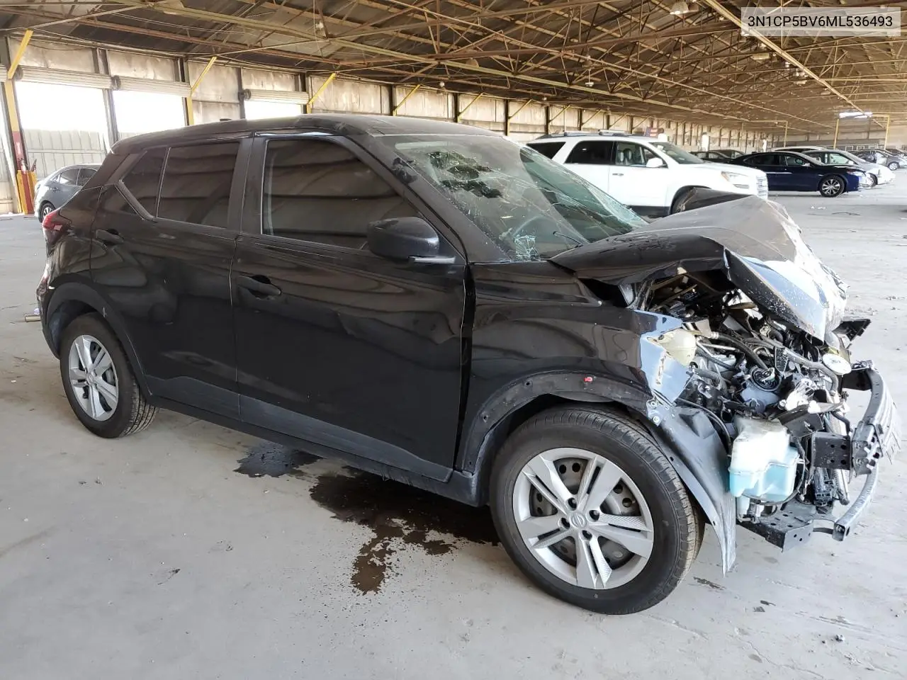 2021 Nissan Kicks S VIN: 3N1CP5BV6ML536493 Lot: 63058755