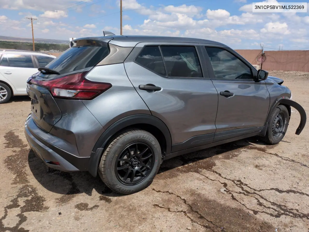 2021 Nissan Kicks S VIN: 3N1CP5BV1ML522369 Lot: 63111105