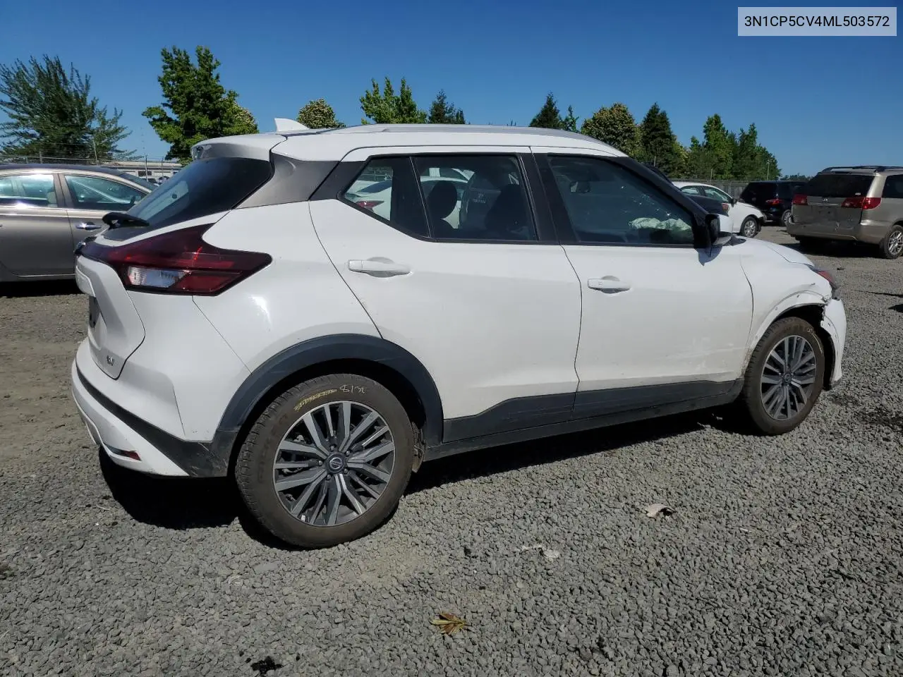 2021 Nissan Kicks Sv VIN: 3N1CP5CV4ML503572 Lot: 63167045