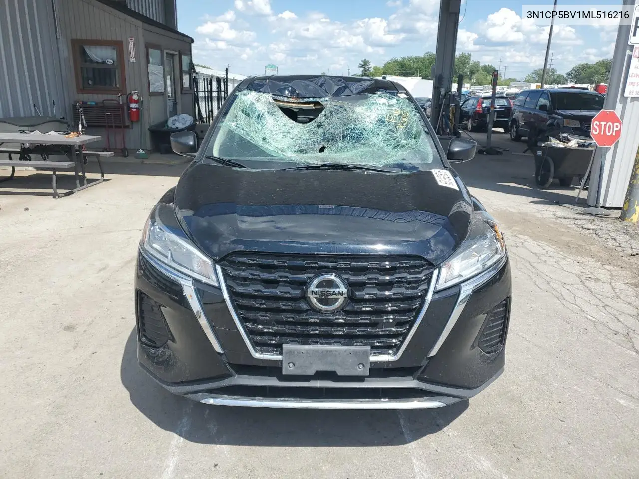 2021 Nissan Kicks S VIN: 3N1CP5BV1ML516216 Lot: 63192635