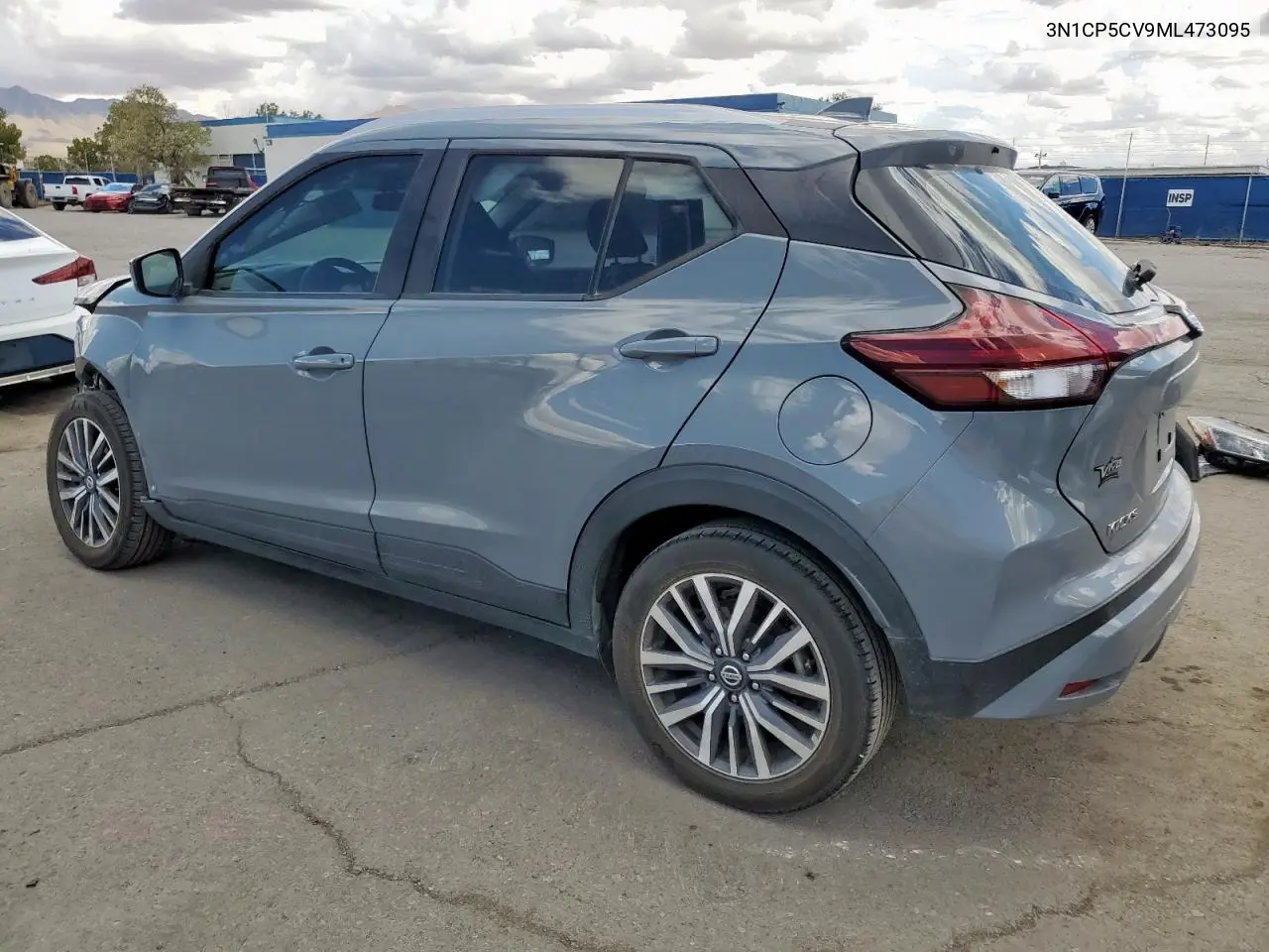 2021 Nissan Kicks Sv VIN: 3N1CP5CV9ML473095 Lot: 63283675
