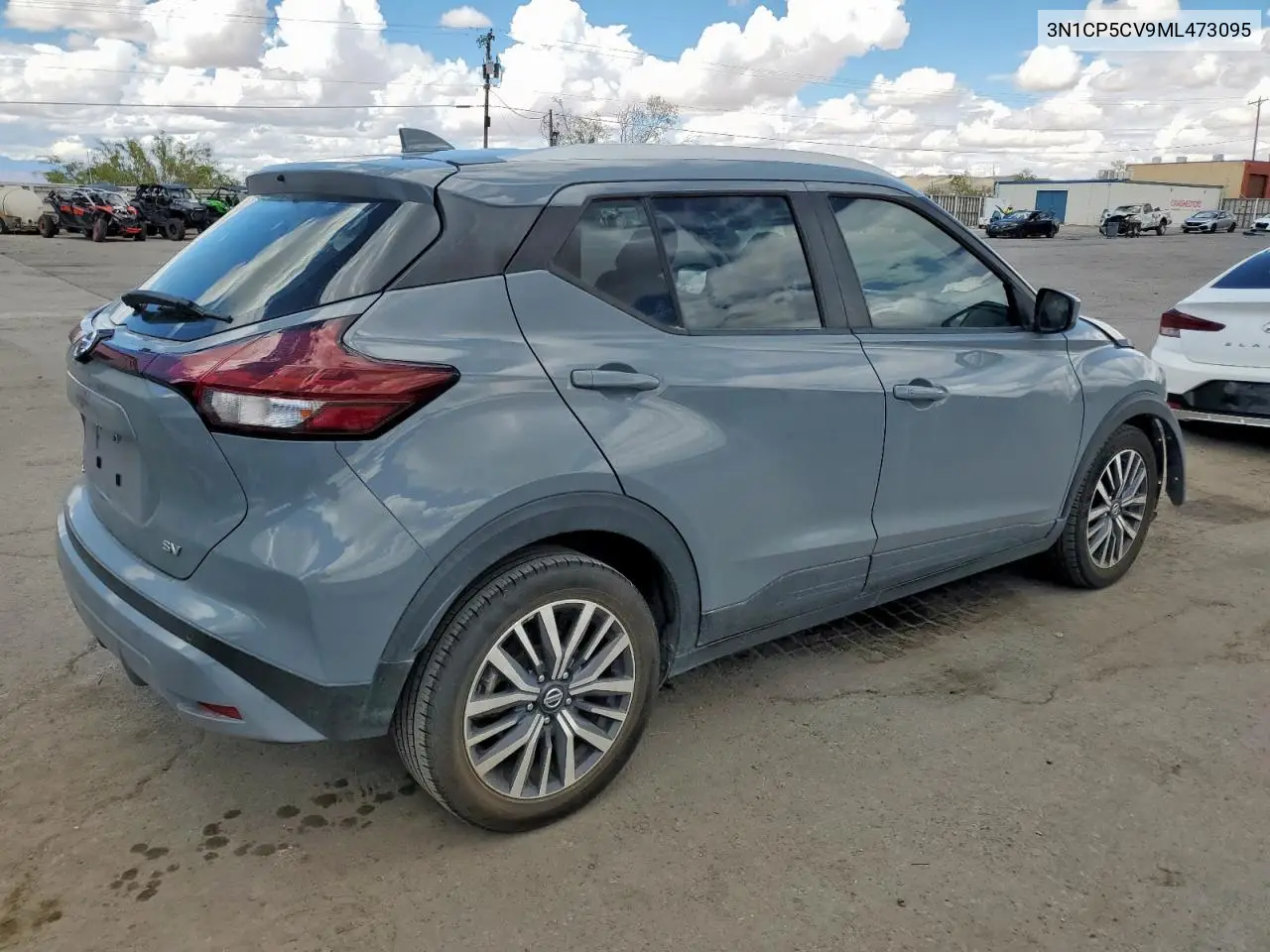 2021 Nissan Kicks Sv VIN: 3N1CP5CV9ML473095 Lot: 63283675
