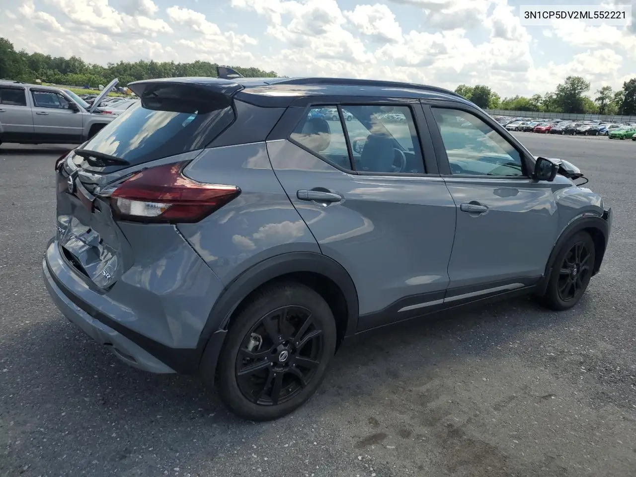 2021 Nissan Kicks Sr VIN: 3N1CP5DV2ML552221 Lot: 63579675
