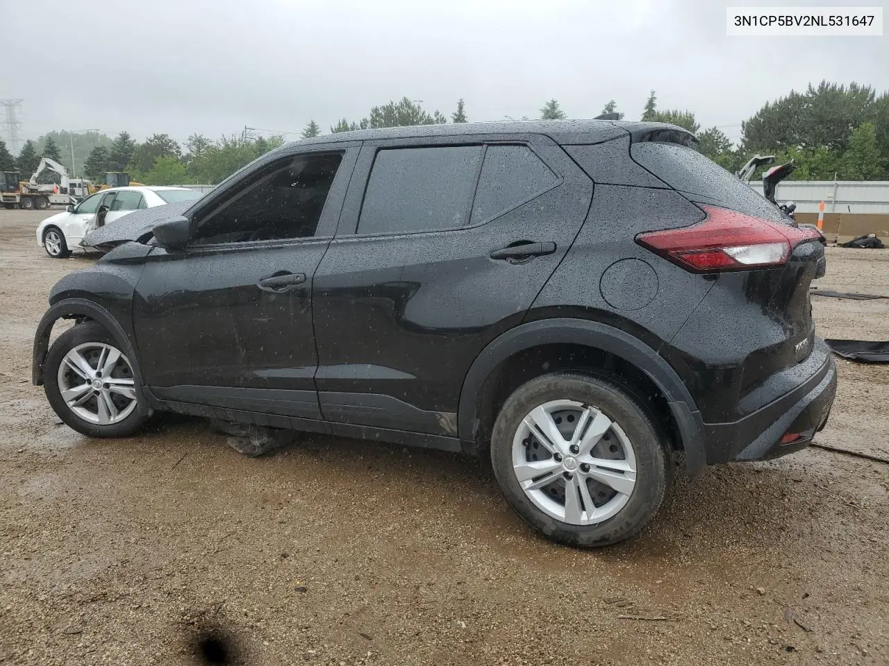 2022 Nissan Kicks S VIN: 3N1CP5BV2NL531647 Lot: 59415155