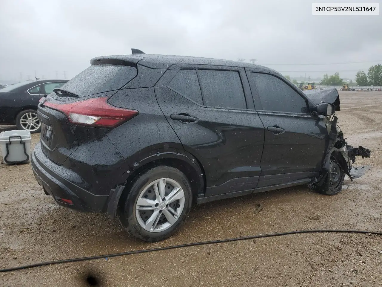 2022 Nissan Kicks S VIN: 3N1CP5BV2NL531647 Lot: 59415155