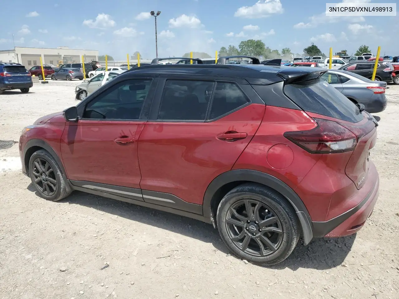 2022 Nissan Kicks Sr VIN: 3N1CP5DVXNL498913 Lot: 62063155
