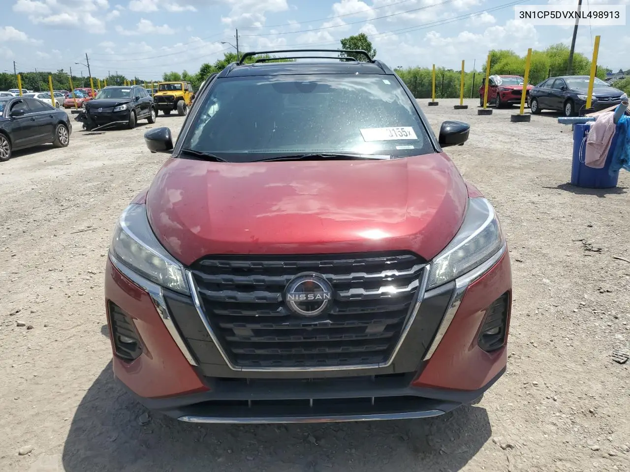 2022 Nissan Kicks Sr VIN: 3N1CP5DVXNL498913 Lot: 62063155