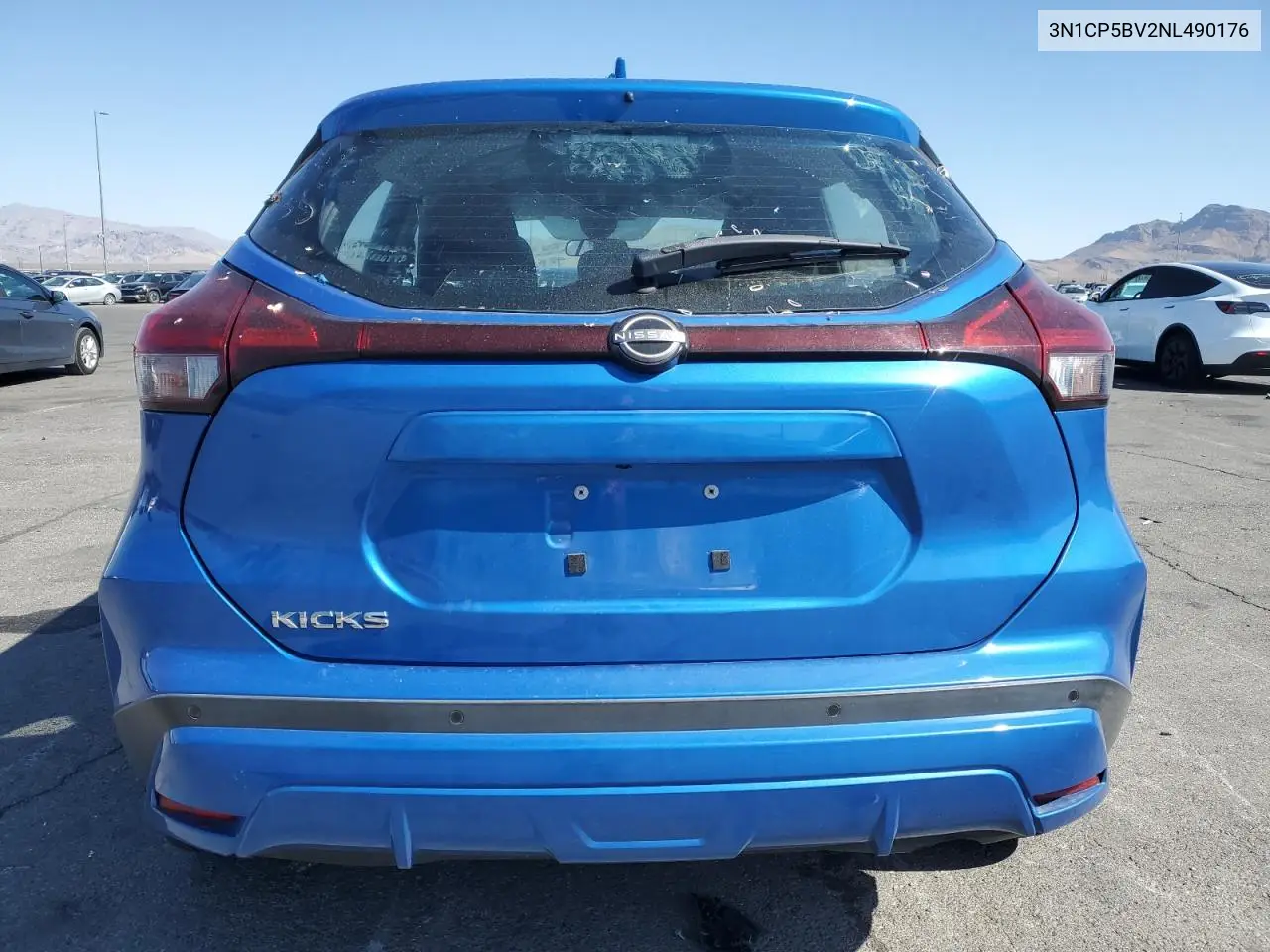 2022 Nissan Kicks S VIN: 3N1CP5BV2NL490176 Lot: 62788525