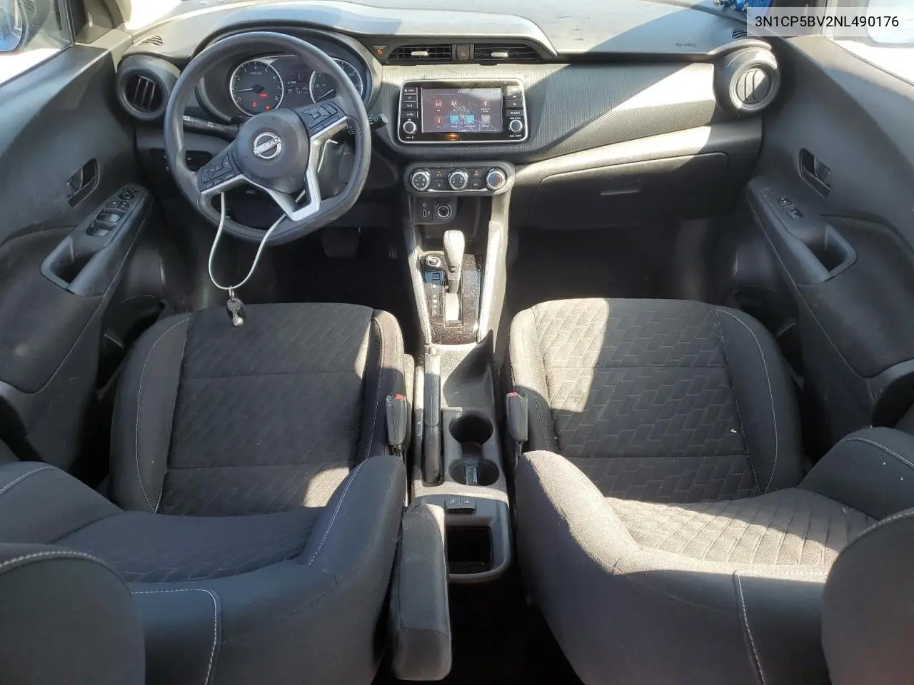 2022 Nissan Kicks S VIN: 3N1CP5BV2NL490176 Lot: 62788525
