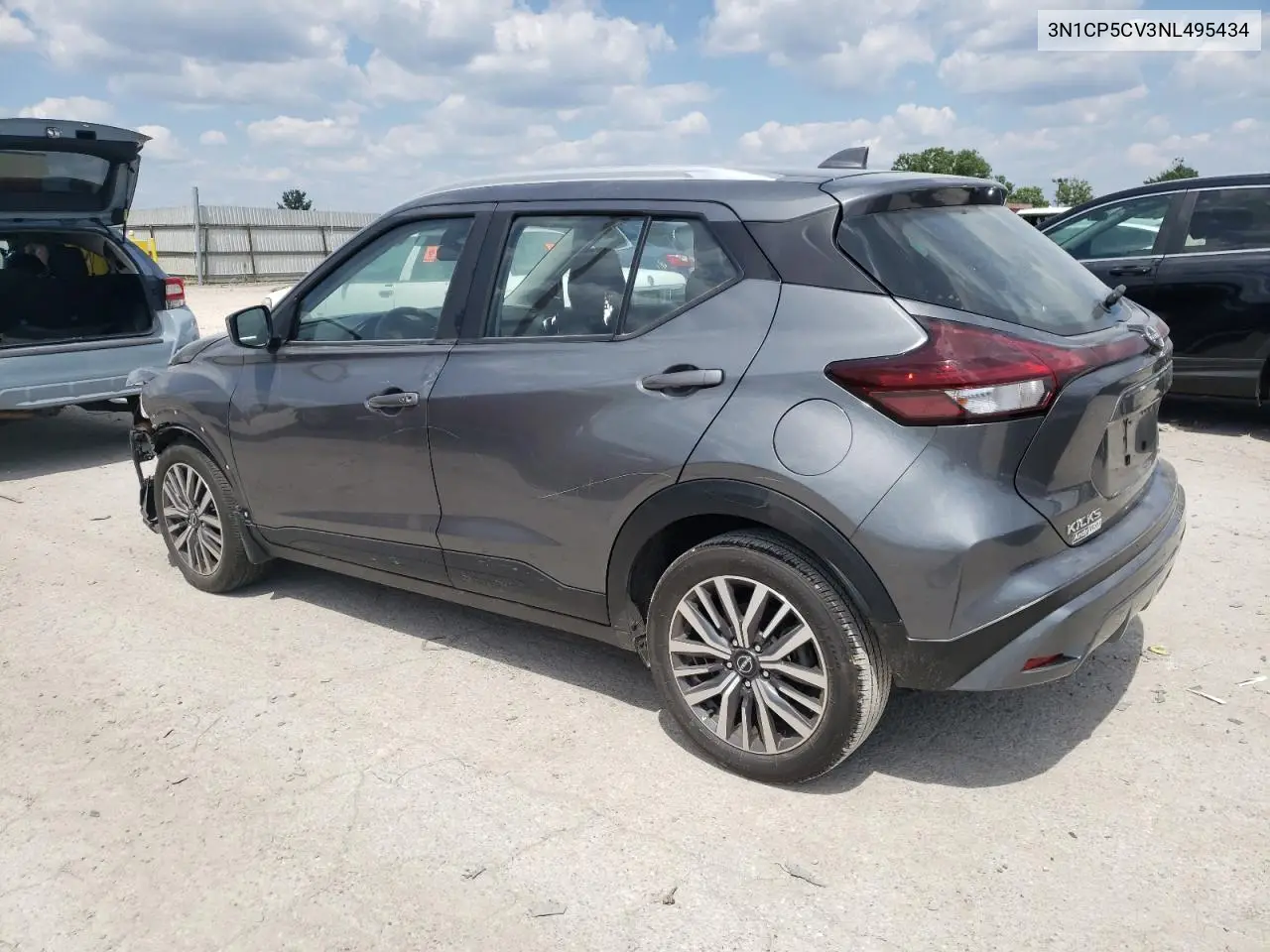 2022 Nissan Kicks Sv VIN: 3N1CP5CV3NL495434 Lot: 63096435