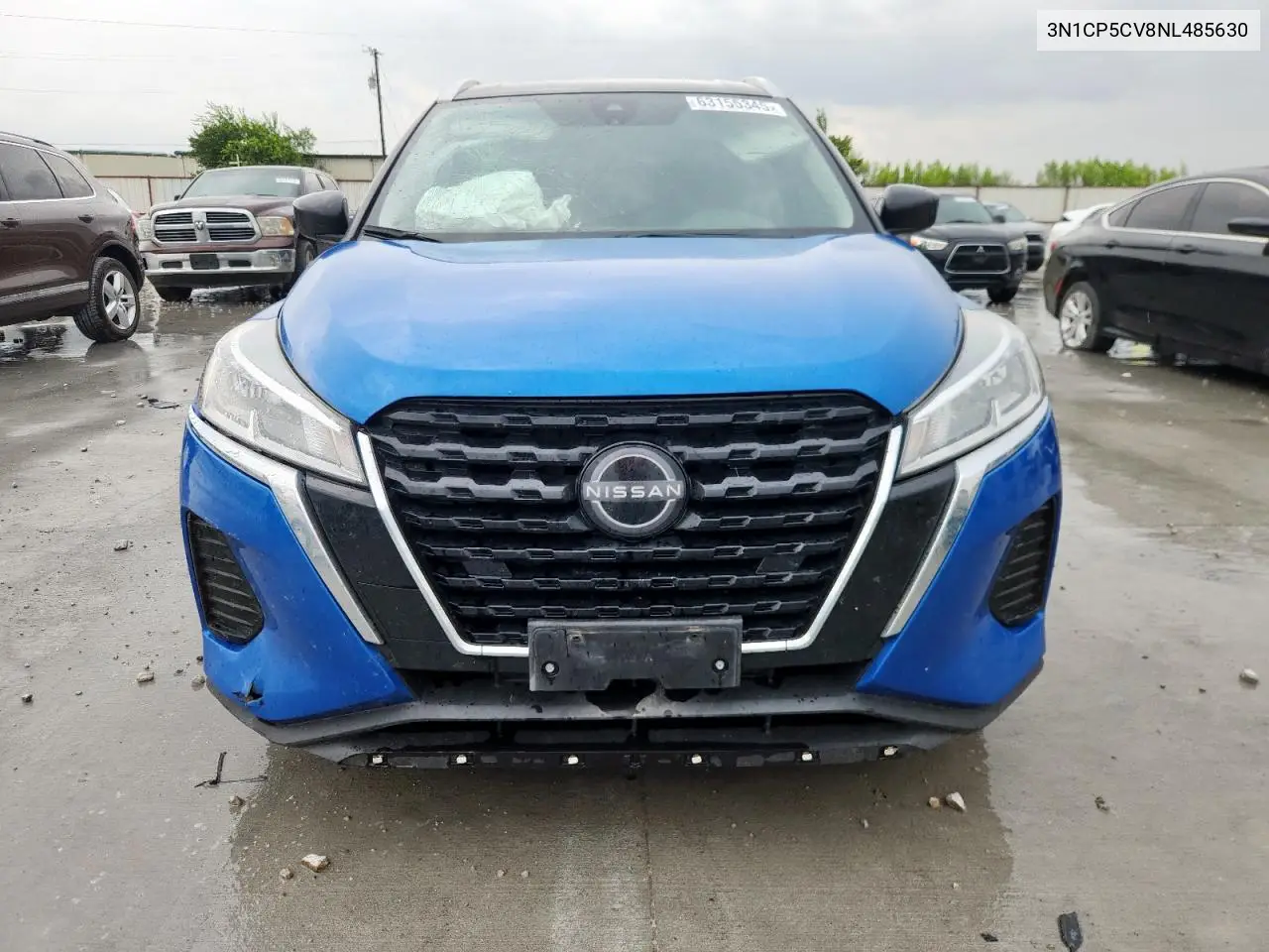 2022 Nissan Kicks Sv VIN: 3N1CP5CV8NL485630 Lot: 63155345