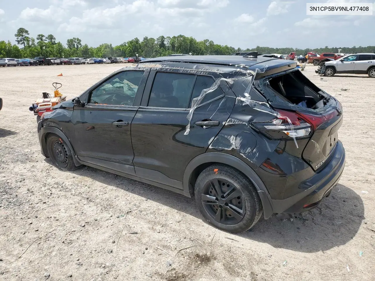 2022 Nissan Kicks S VIN: 3N1CP5BV9NL477408 Lot: 63247685
