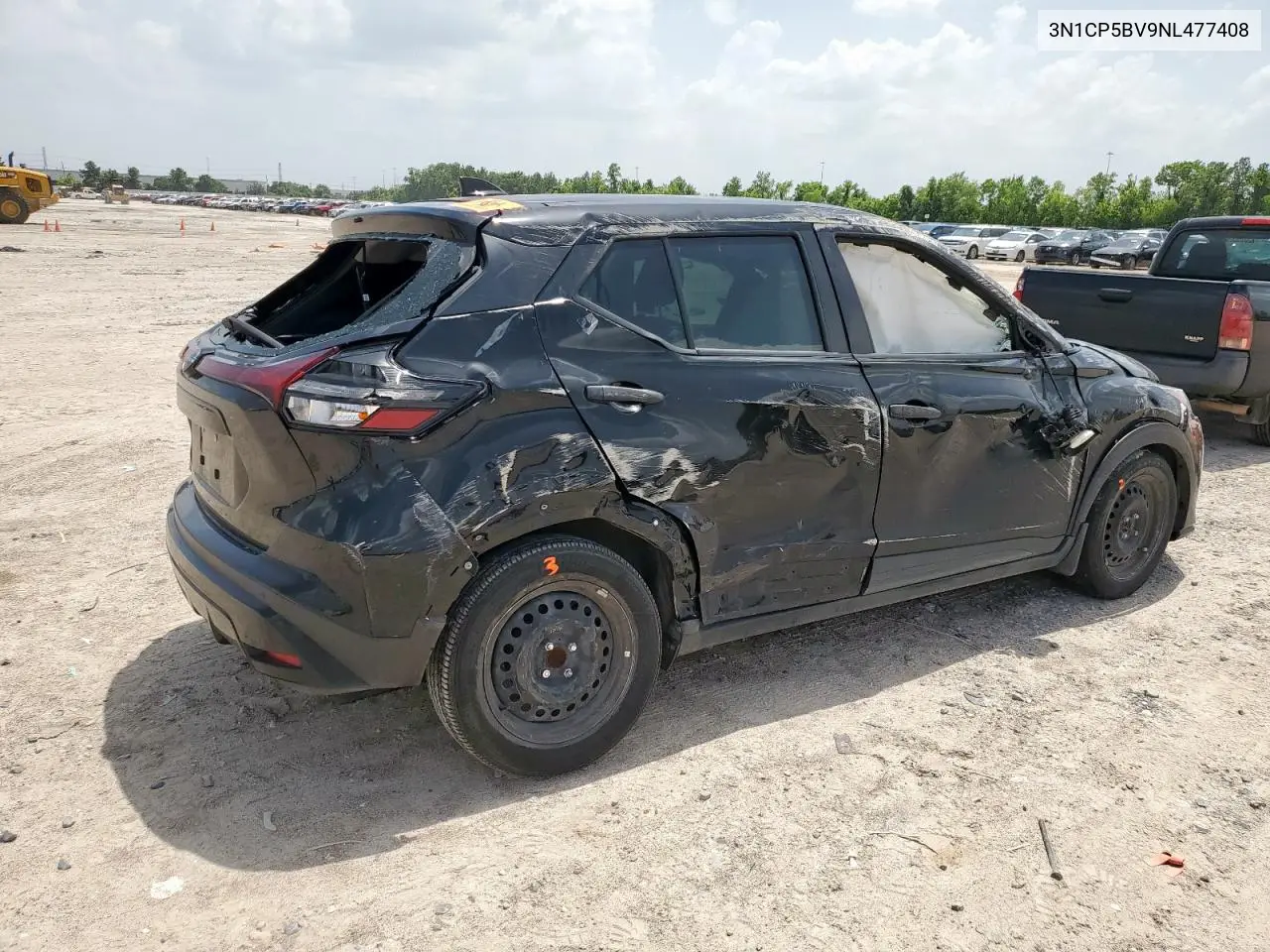 2022 Nissan Kicks S VIN: 3N1CP5BV9NL477408 Lot: 63247685