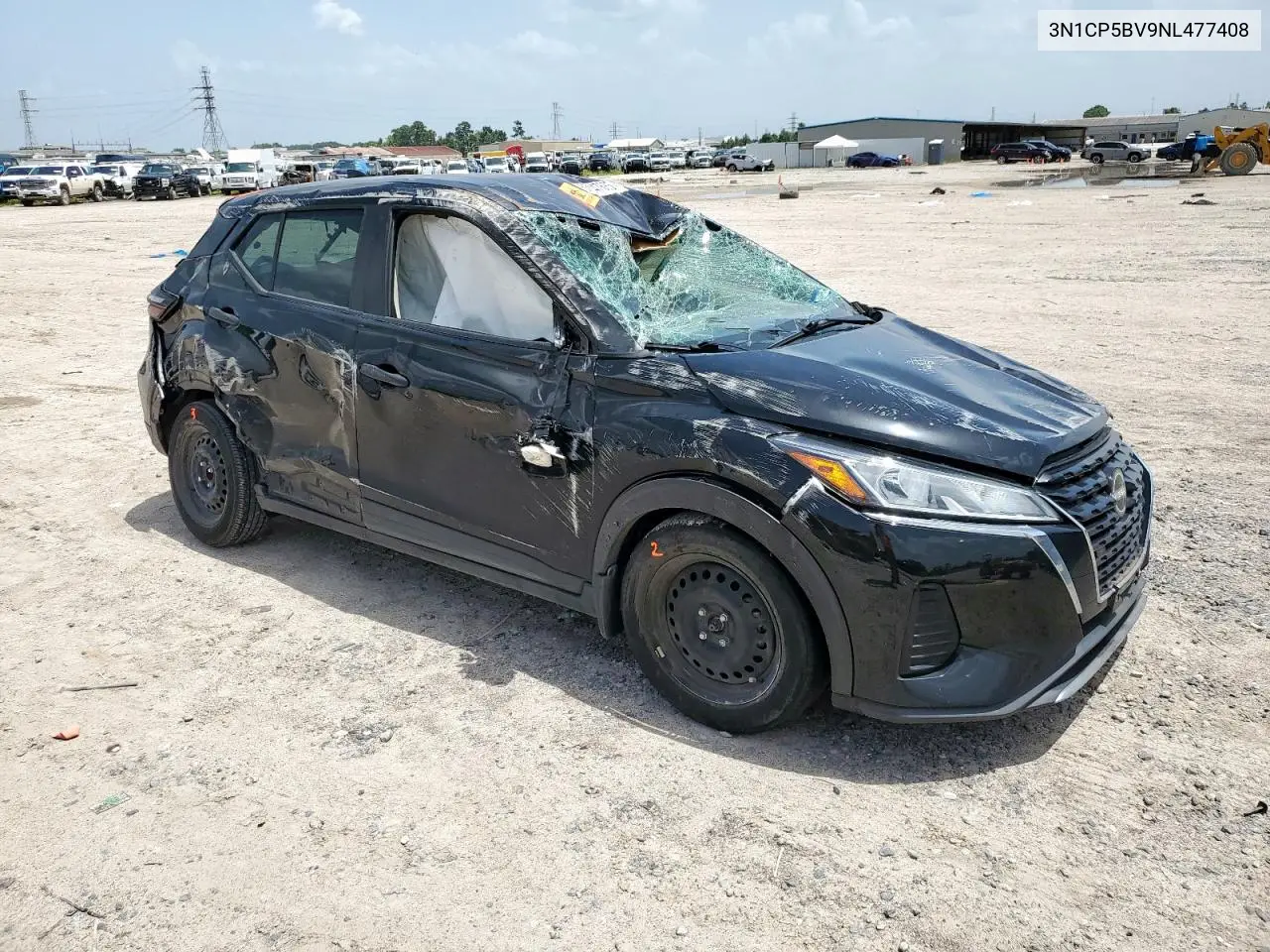 2022 Nissan Kicks S VIN: 3N1CP5BV9NL477408 Lot: 63247685