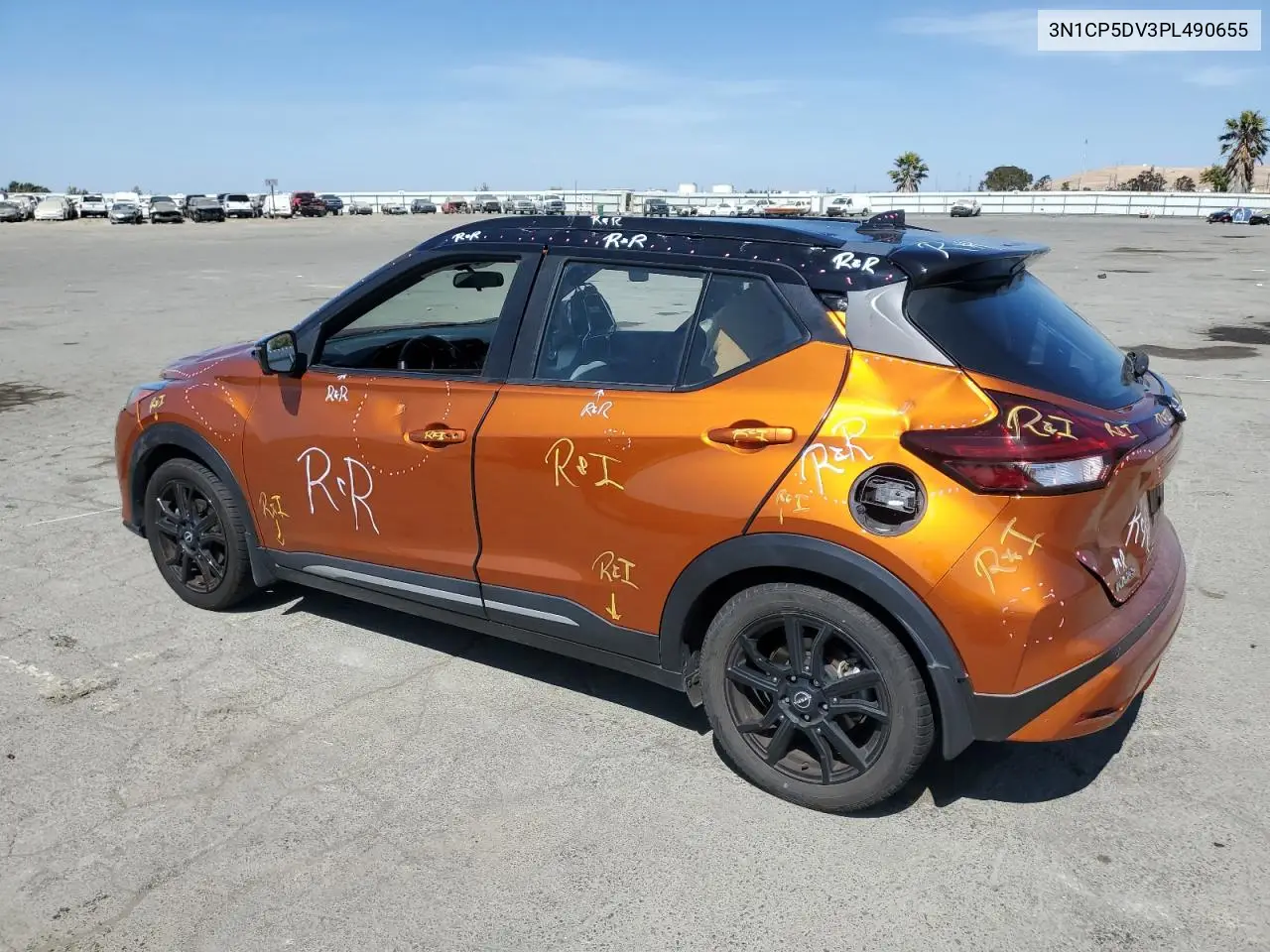 2023 Nissan Kicks Sr VIN: 3N1CP5DV3PL490655 Lot: 62696425