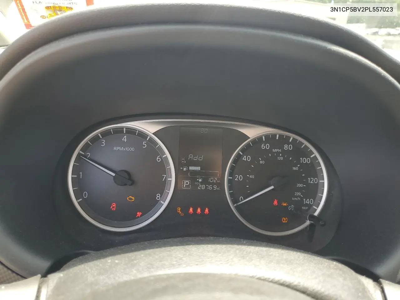 2023 Nissan Kicks S VIN: 3N1CP5BV2PL557023 Lot: 62894495