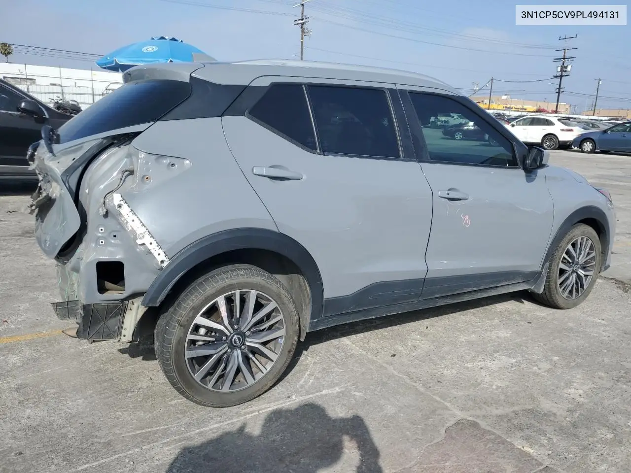 2023 Nissan Kicks Sv VIN: 3N1CP5CV9PL494131 Lot: 63090375