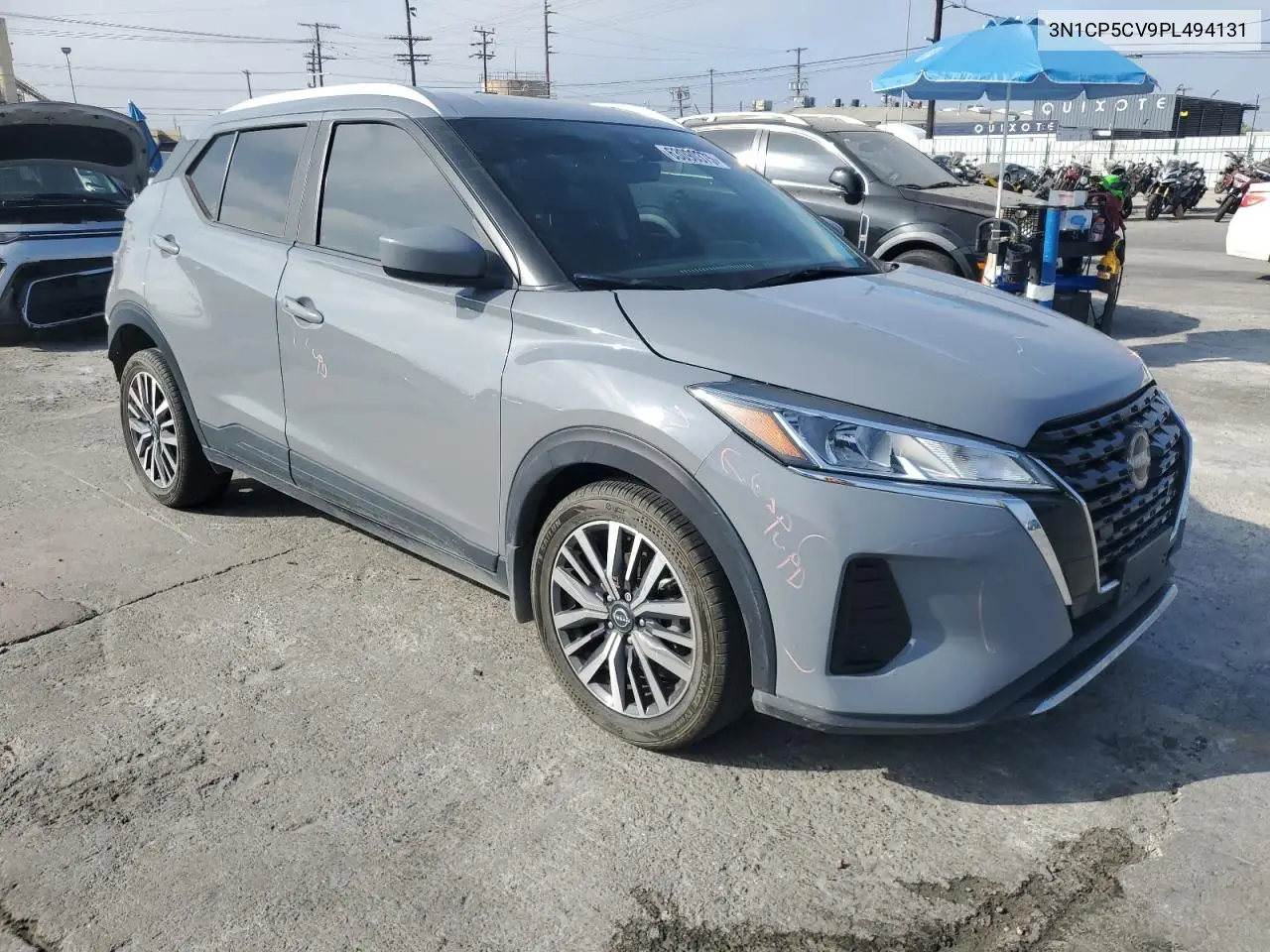 2023 Nissan Kicks Sv VIN: 3N1CP5CV9PL494131 Lot: 63090375