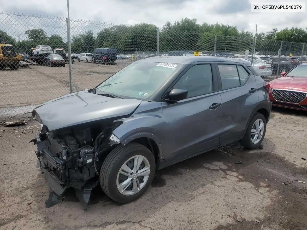 2023 Nissan Kicks S VIN: 3N1CP5BV6PL548079 Lot: 63209175
