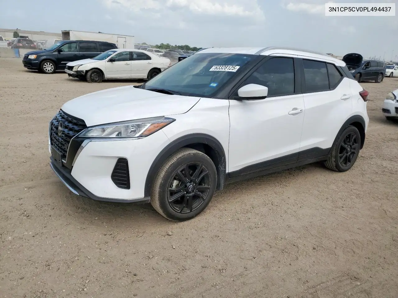 2023 Nissan Kicks Sv VIN: 3N1CP5CV0PL494437 Lot: 63328125